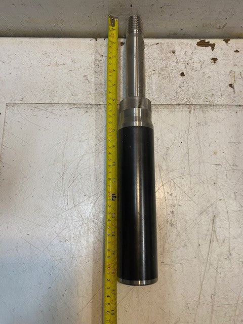 Trailer Axle Spindle 16-1/4" Long 57mm OD 32mm Shaft 28mm Thread
