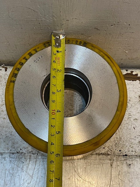 Smoothy 632-156/008 Yellow Wheel 6" Dia. 3-1/2" Wide 62mm Bore