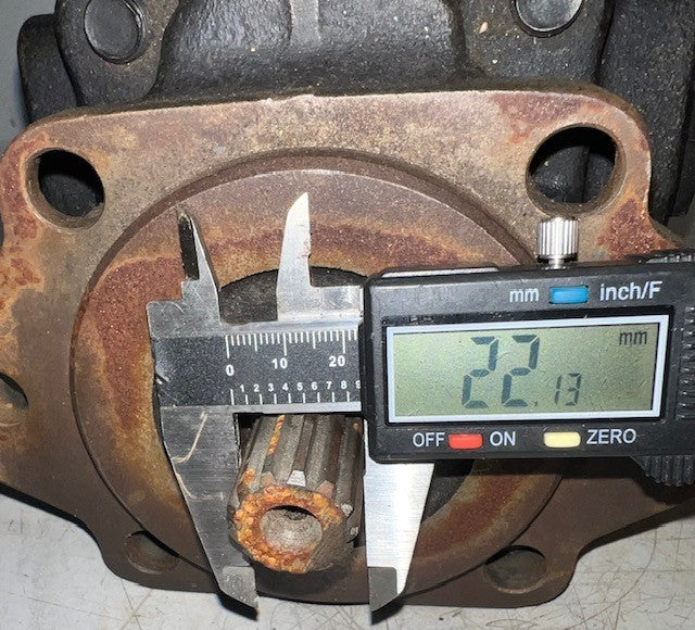 Hydraulic Single Acting Gear Pump 2X19X20C Heavy Duty Hydraulic Replacement Unit