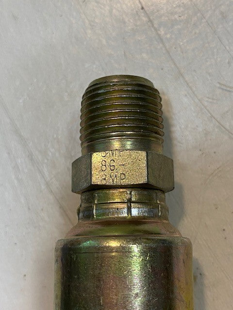 3 Quantity of Gates Hydraulic Hose Fittings 8PD0C 21mm Thread 32mm OD (3 Qty)