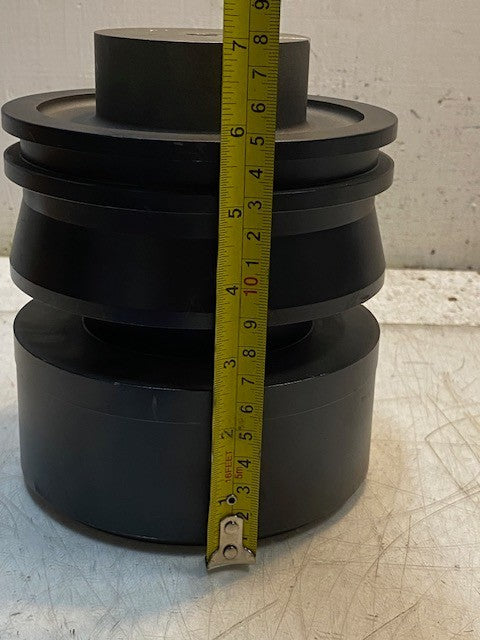 Bottom Roller Assembly 7" Tall 5-3/4" OD 60mm Bottom Bore