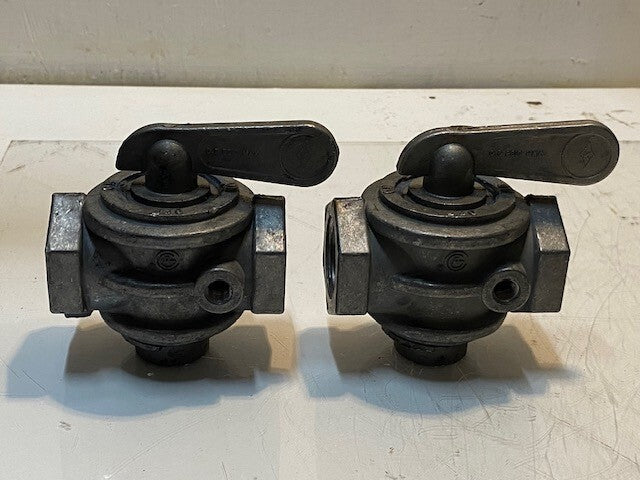 2 Qty of Full Port Aluminum Gas Valve Handles 500 Series 0.5 Psig Max (2 Qty)