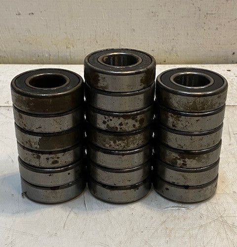 19 Quantity of C&U 6205Z Sealed Deep Groove Ball Bearings 25x52x15mm (19 Qty)