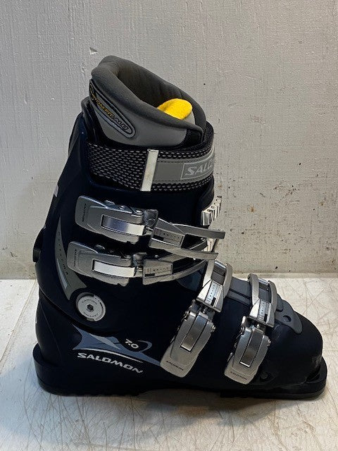 Salomon Performance 7.0 Size 24.0 US 6 1/2 UK 5 Black Ski Boots Flex 65-70