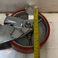 2 Quantity of Colson 6" Swivel Caster Red Wheels 6x2 (2 Quantity)