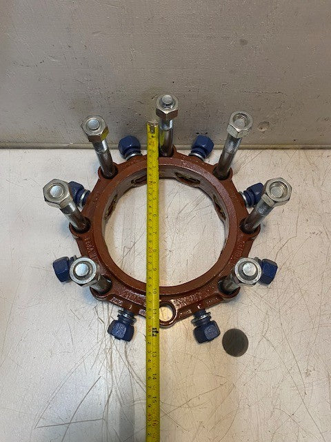 EBAA IRON 2106RR MEGAFLANGE Restrained Flange Adapter w/ Nuts & Bolts