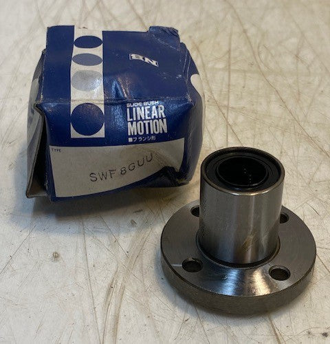 Nippon NB Slide Bush Linear Motion Single Round Flange Mount Bearing SWF8GUU