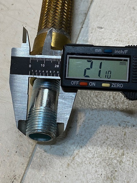 OZ/Gedney ECGJH-50-36 | 1/2 Bronze Braid Flexible Conduit Coupling 42" Long