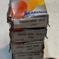 4 Qty of IJK Bearings 5200-2RS AV2 108 | 30mm OD 10mm Bore 14mm Wide (4 Qty)