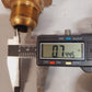 Ford Corporation Stop Valve 3/4" AWWA x Flare Brass