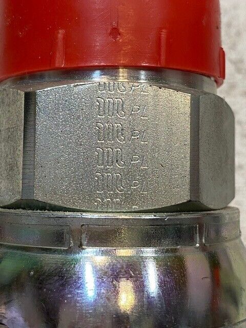 Large Crimp Coupling Hydraulic Hose Fitting PL A04000-32 OH 6-1/2" T 38mm Bore