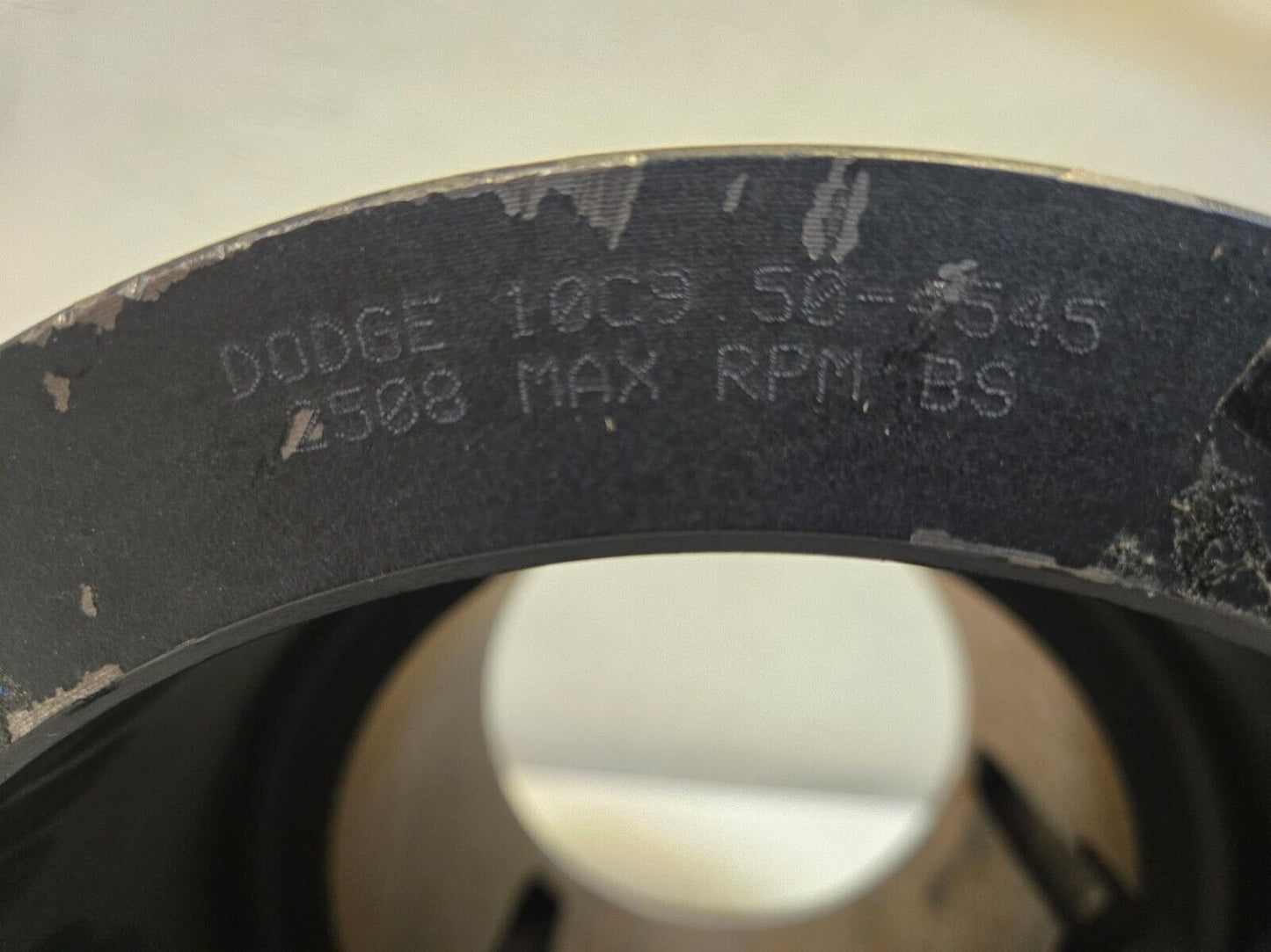 Dodge 10C9 50-4545 Sheave 10 Groove 2508 Max RPM BS