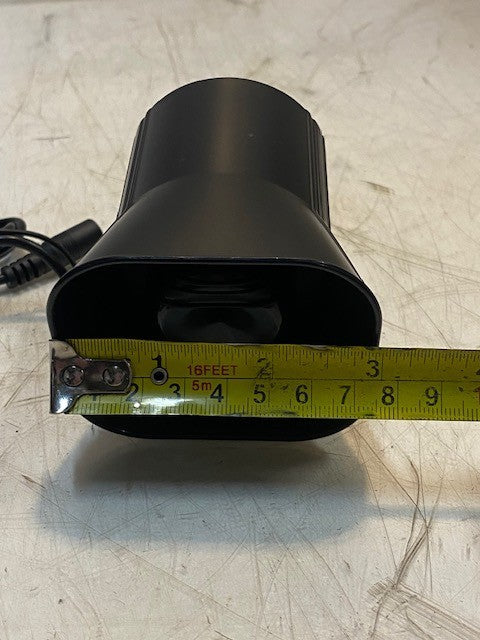 300V Wired Electronic Alarm Siren Horn w/ Batteries 315M | 2D | 3" x 3" x 2-1/2"
