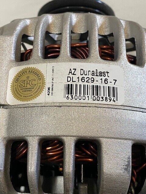 AZ Duralast DL1629-16-7 Reman Alternator