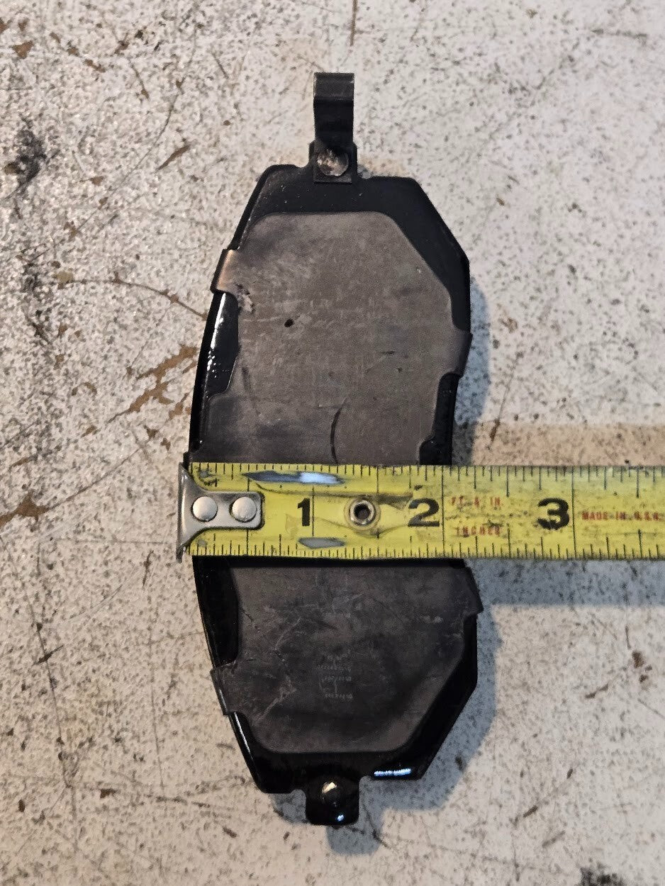 Brake Pad Set AK ACT564H FF | A292OCE1