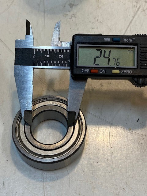 18 Quantity of Ball Bearings 6205Z | 52mm OD 25mm Bore 15mm Thick (18 Quantity)