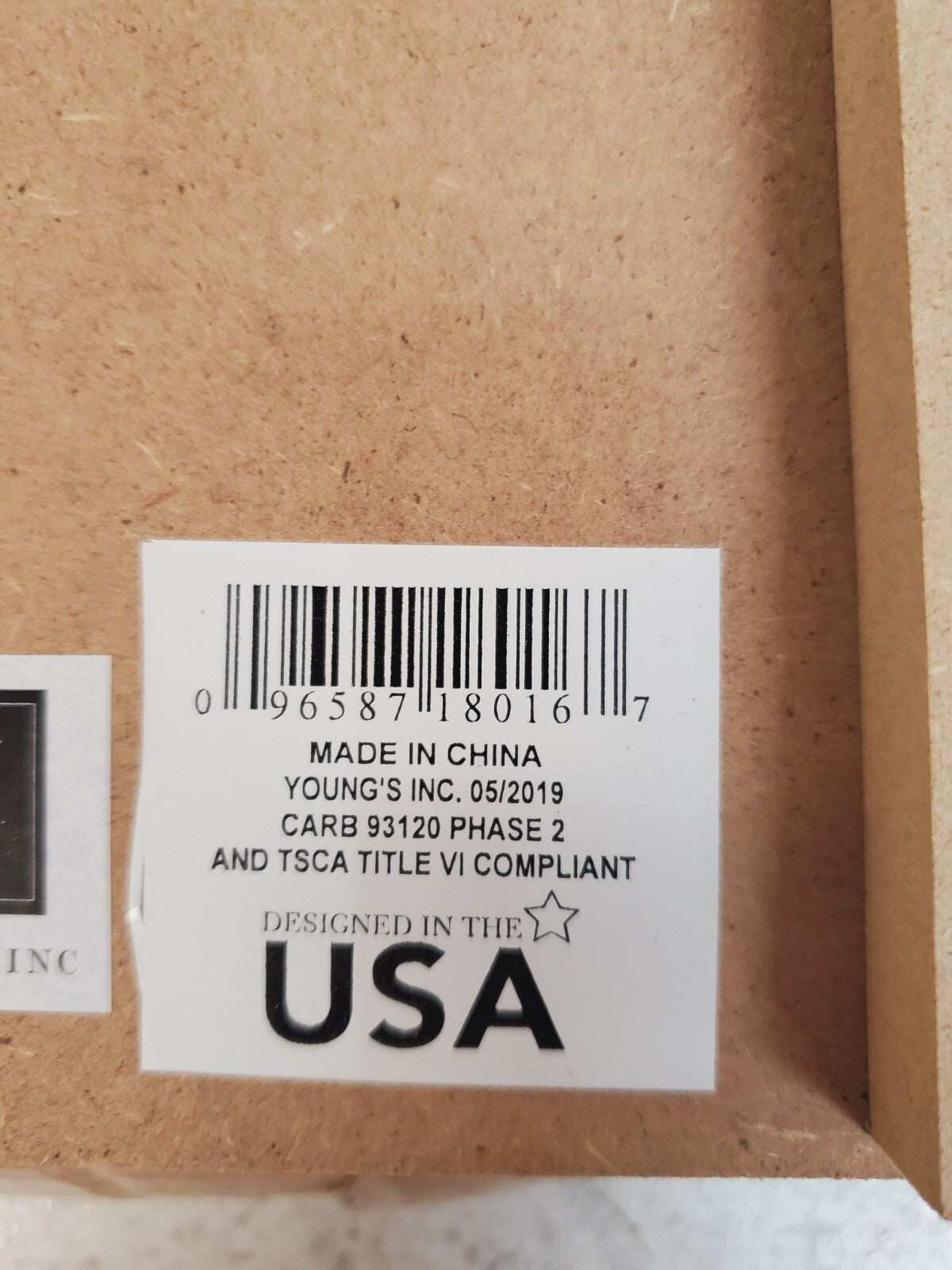 4 Qty Young's Inc Wooden Lesson from a Bear Wall Signs  20"Hx15"W 18016 (4 Qty)