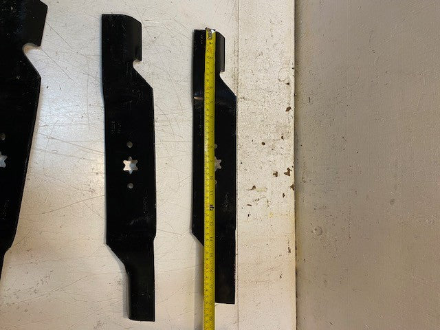 3 Quantity of Lawn Blades for Cub Cadet 742-0679 (3 Quantity)