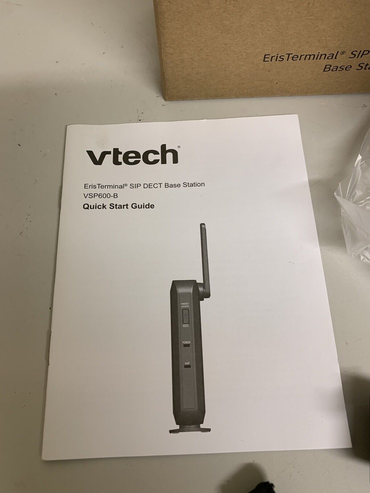 VTech ErisTerminal VSP600-B SIP DECT Base Station