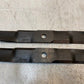 2 Quantity of John Deere M136185 Mower Blades 17" Long 2-1/2" Wide (2 Quantity)