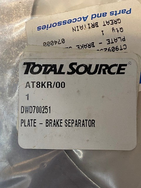4 Quantity of Total Source Brake Separator Plates DWD700251 | 53-Teeth (4 Qty)
