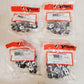 4 Packs of 25 Units of Velvac Tube Clips 021007 (100 Total Qty)