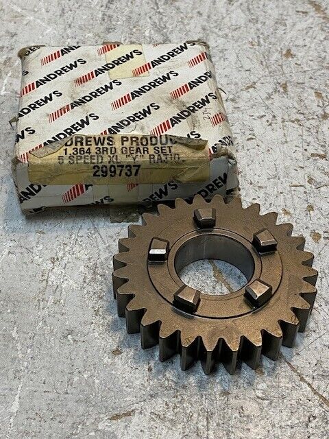 Andrews 1.364 3rd Gear 5-Speed XL "Y" Ratio 299737 | 299730 | 28 Teeth