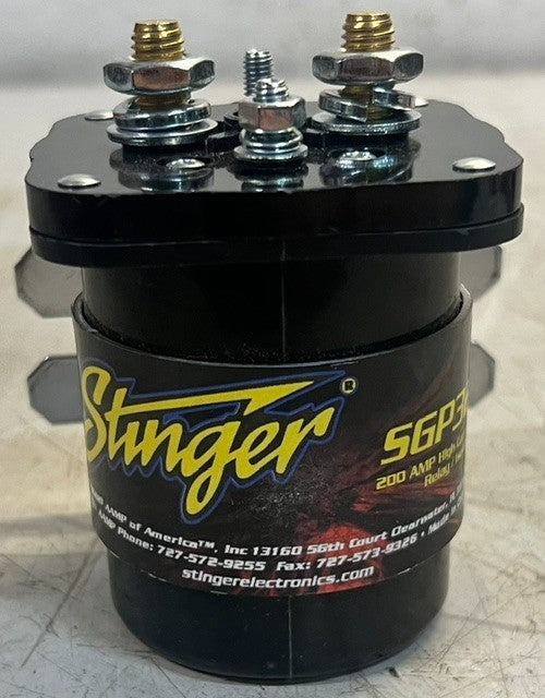 Stinger SGP32 200-Amp High Current Relay/Isolator Dual Battery Unit Replacement