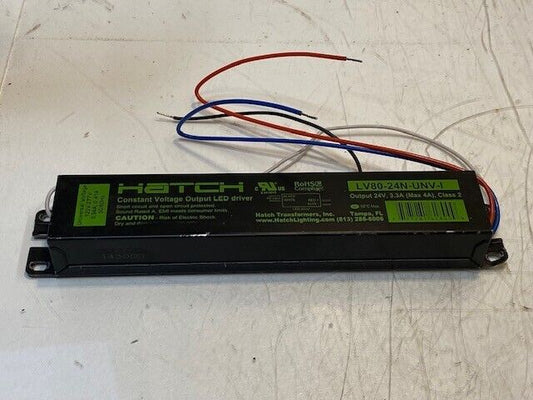 Hatch Constant Voltage Output LED Driver LV80-24N-UNV-I, 24V, 3.3A (Max 4A)