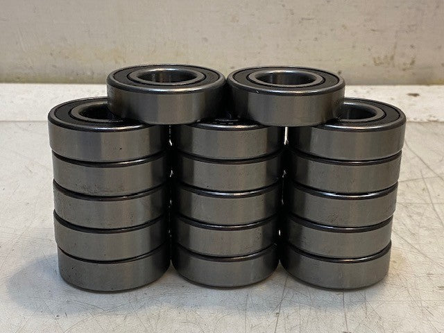 17 Quantity of RBI 6205-2RS Radial Ball Bearings 25x52x15mm (17 Quantity)