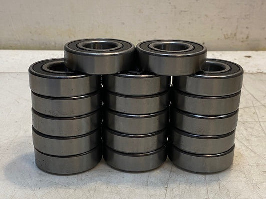 17 Quantity of RBI 6205-2RS Radial Ball Bearings 25x52x15mm (17 Quantity)