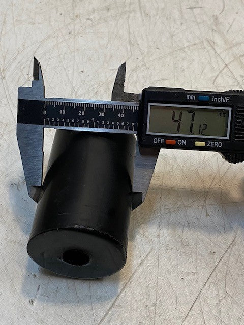 Deck Roller Anti-Scalp Component Lamp Socket Cup 3" L 1-3/4" Dia. 13mm Bore