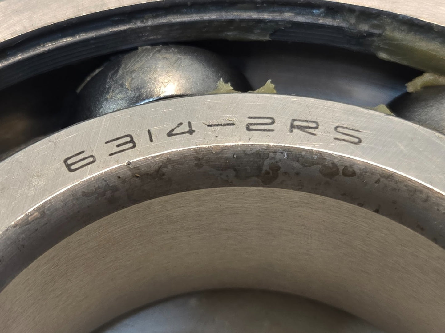 RBI Deep Groove Ball Bearing 6314-2RS | 150 mm x OD 70 mm Bore x 35 mm Thick