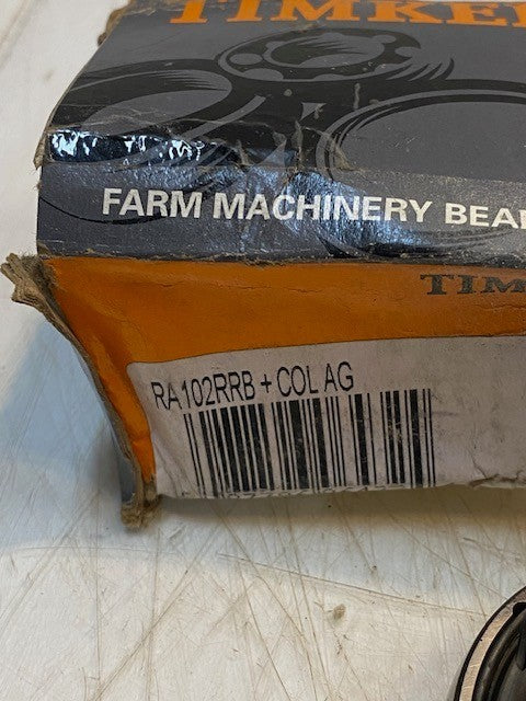 Timken RA102RRB + COL AG Lock Collar Ball Bearing w/ Insert Fafnir S1102K