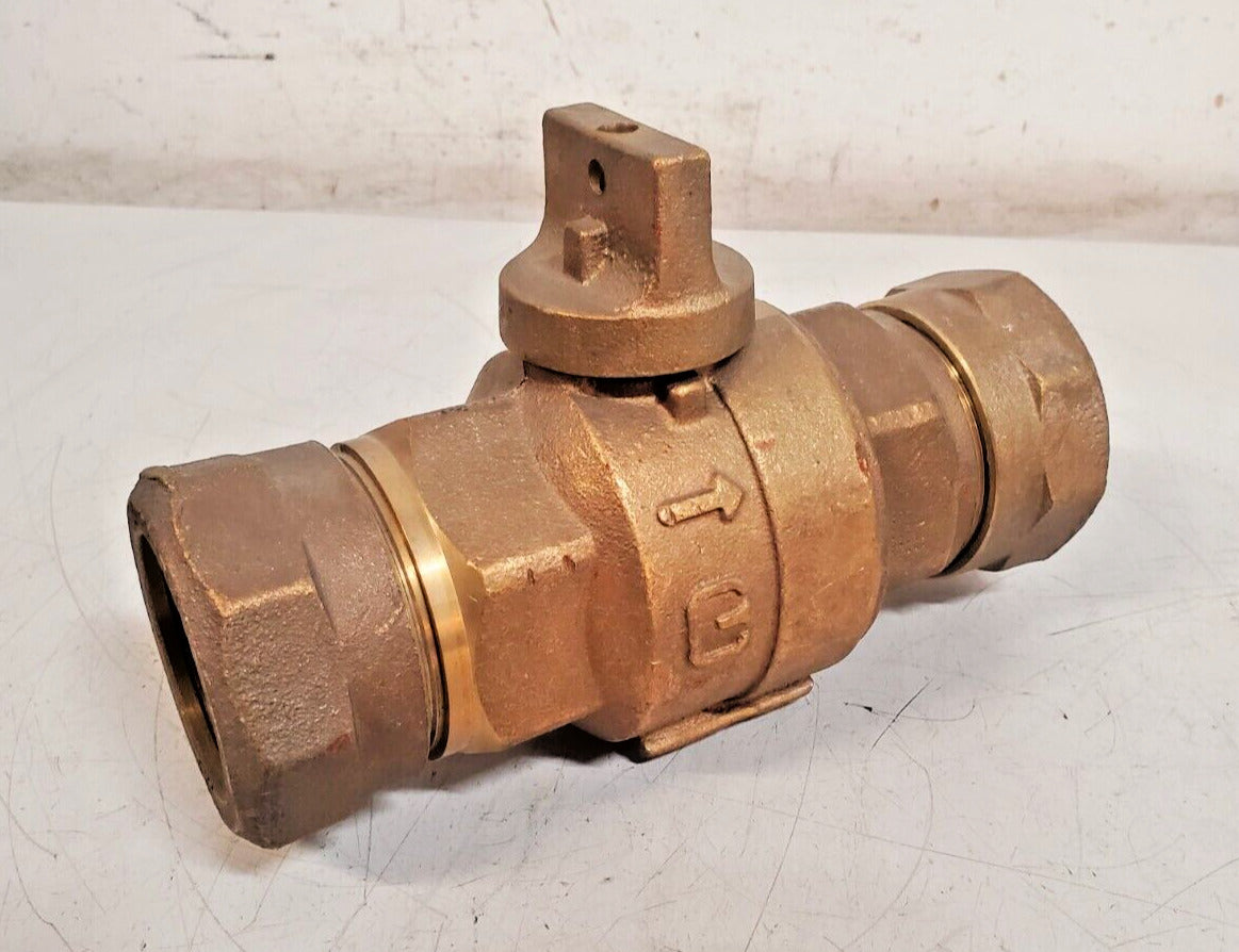 Cambridge Waterworks Brass Meter Valve 2"