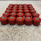 30 Quantity of 3R Red Standoff Insulators 10mm Bore 44mm OD 32mm Wide (30 Qty)
