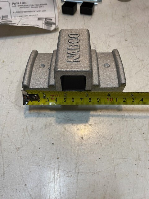 Nabco Interceptor I76 - 76" | I89 - 89" Flag Pole Dual BNR Pole Banner Bracket