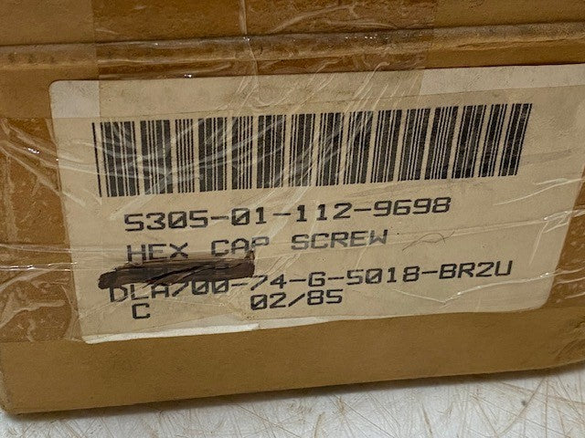 5 Quantity of Hex Cap Head Locking Screws 5305-01-112-9698 (5 Quantity)