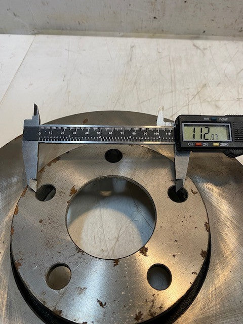 Balo Brake Disc Rotor 5x113mm Bolt Pattern K1902 165 Min Thick