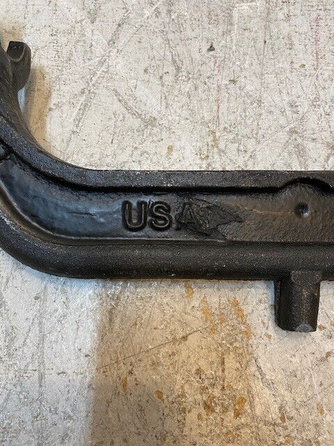 Vestal MFG 1" Cast Iron Water Meter Yoke Bar 15" Long w/ 1 Notch