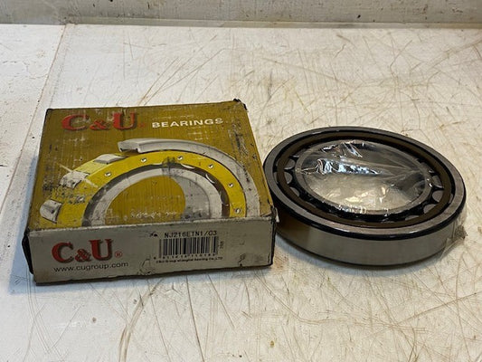 C&U Bearings NJ216ETN1/C3 Industrial Cylindrical Roller High Load Bearing