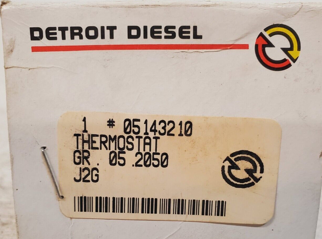 Detroit Diesel Thermostat 05143210 GR.05.2050