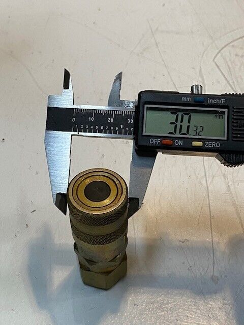 Faster Inc Flat Face Coupling Hydraulic Fitting 2FFN38 | 38NPT-7C