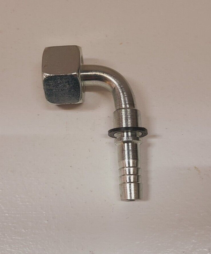 2 Qty of Pirtek Female Flat Face O-Ring 90 Degree DSF9-22-06 (2 Qty)