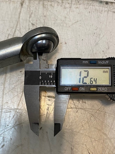 Hydraulic Tilt Cylinder 13mm Bore 15mm Thread 51mm OD 16" Long