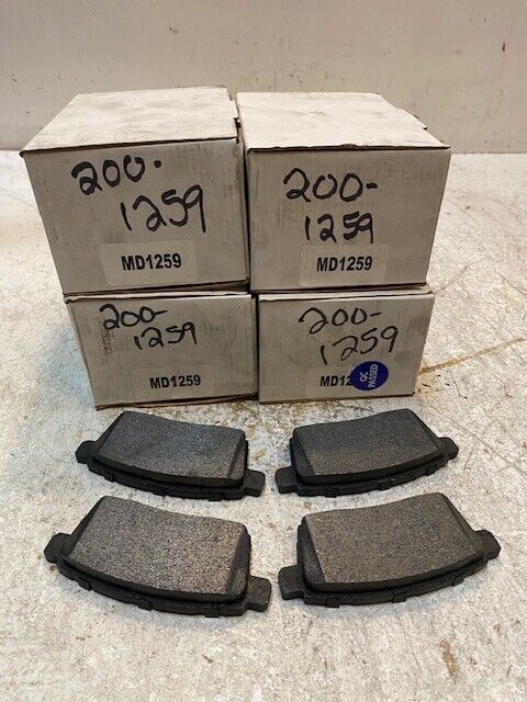 4 Quantity of MD1259 Pack of 4 Brake Pads X53102REE-12N21 (4 Sets of 4)