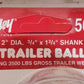 2 Qty. of Valley Mixed Trailer Hitch Balls 5001 & 5003 | 2000Lb & 3500Lb (2 Qty)