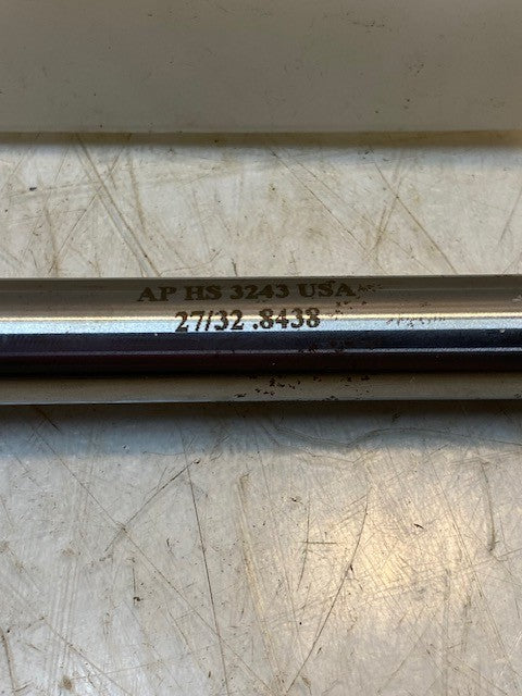 21st Century Manufacturing 21CM CHK RMR 227-0-0.8438 | 8 Flute Chucking Reamer