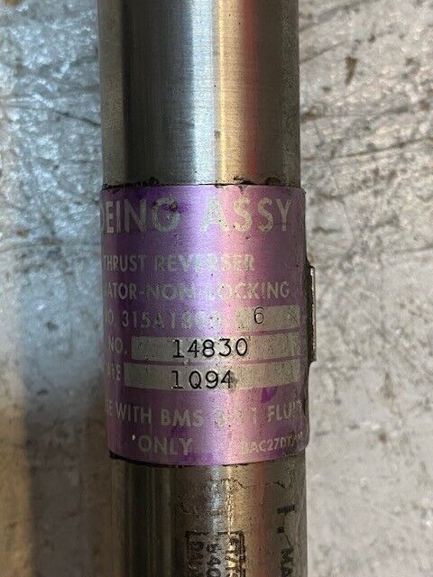 Boeing Assy Thrust Actuator 315A1810-3 | 315A1800-6 | 315A1810-1 | 14830 | 1Q94