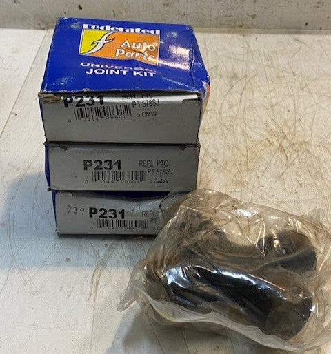 3 Quantity of Federated Auto Parts Universal Joint Kits P231 | PT578SJ (3 Qty)